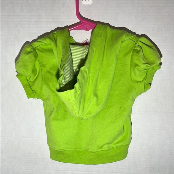 Carter's Green Sweatshirt with Zipper Details - Picture 3 of 6